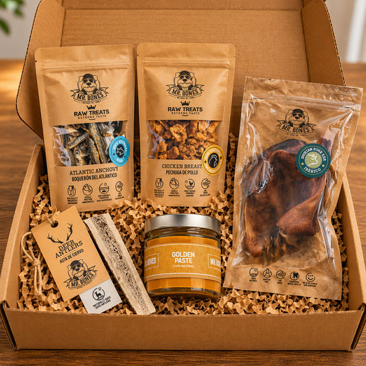 Voffpakken™ - Snacksboks med naturlige godbiter for aktive hunder